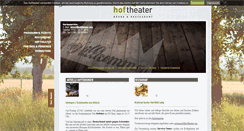 Desktop Screenshot of hoftheater.org